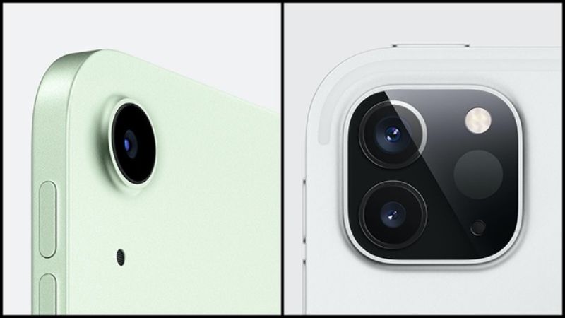 camera ipad air 4 và ipad pro 2020