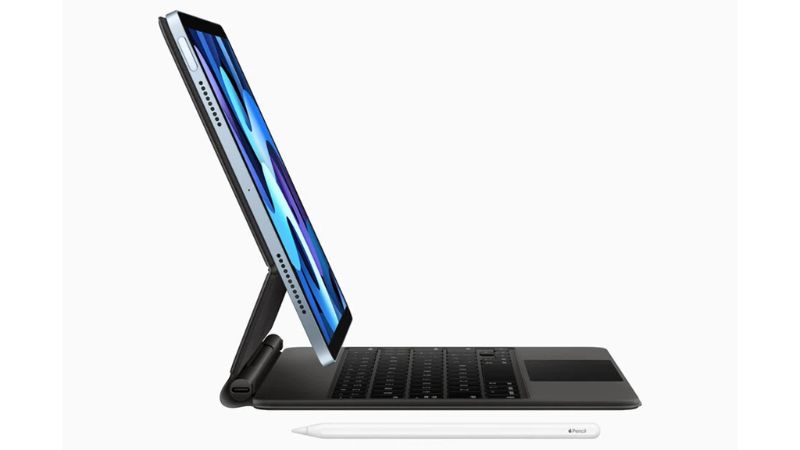 hỗ trợ magic keyboard và pencil