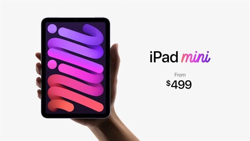 Máy ảnh góc rộng của iPad Mini 6