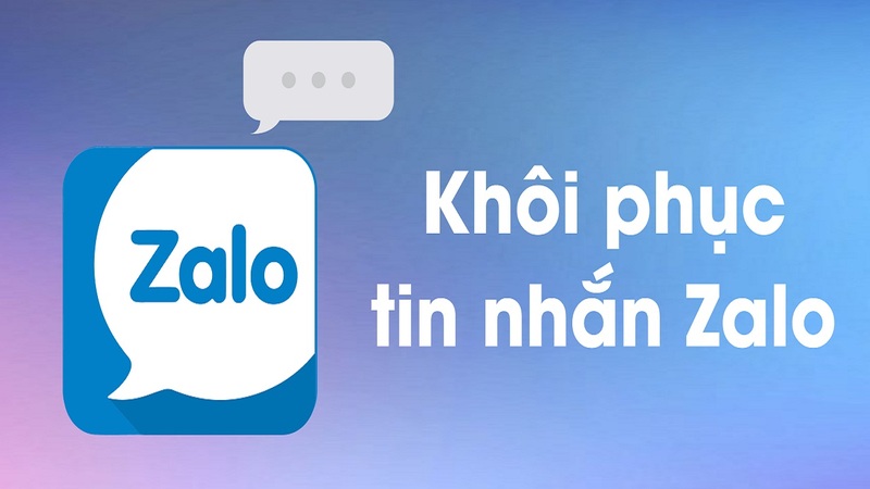 Cách khôi phục tin nhắn bị xóa trên Zalo