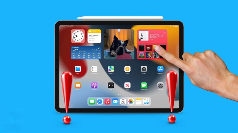 Màn hình iPad bị đốm đen