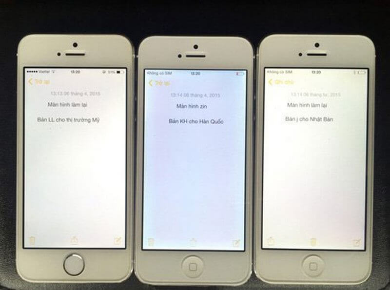 Lý do vì sao màn hình iPhone bị vàng?