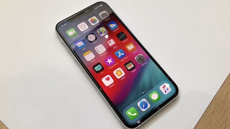 màn hình iphone xs max màu trắng
