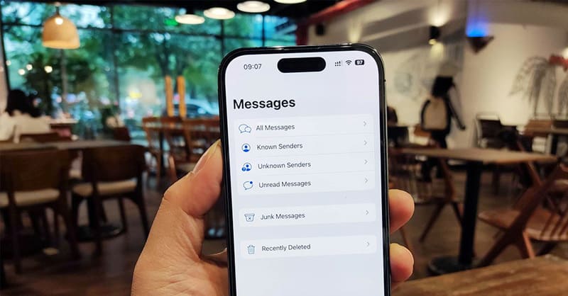 Cách chặn tin nhắn SMS trên iPhone