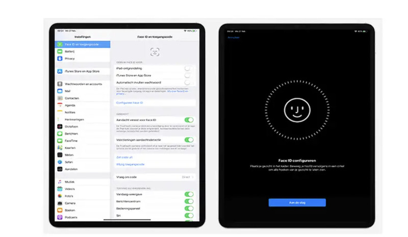 Ipad Air 5 có Face ID không