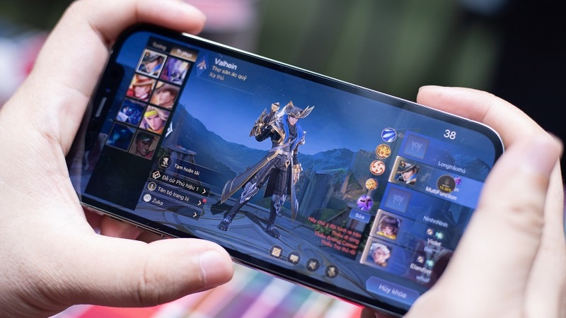 Thời lượng pin khi chơi game