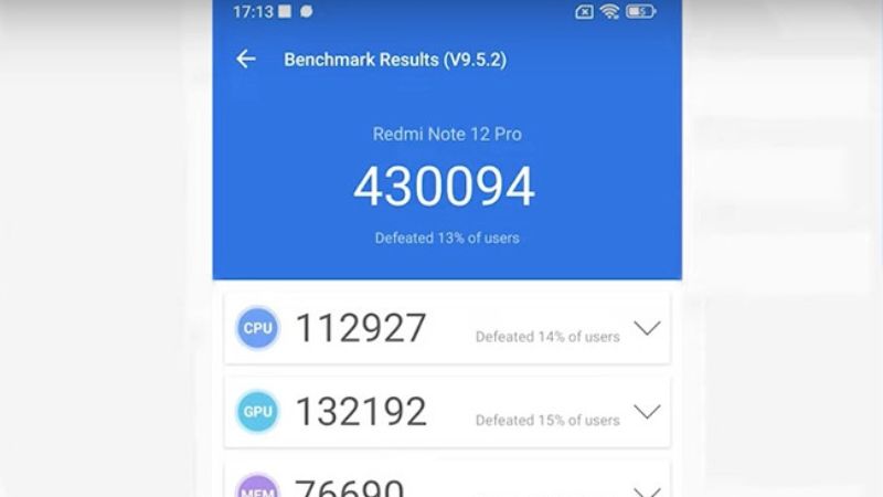 redmi note 12 pro antutu