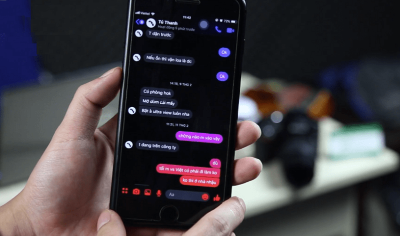 sao lưu tin nhắn Messenger