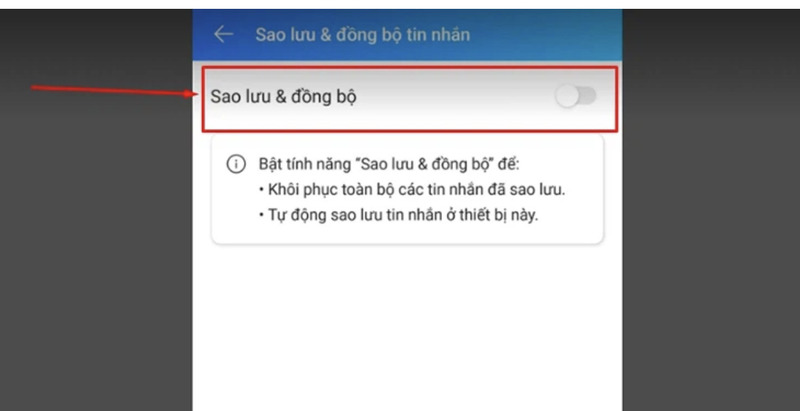 cách đồng bộ tin nhắn zalo trên điện thoại