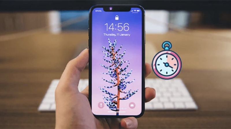 Màn hình iPhone bị lưu ảnh