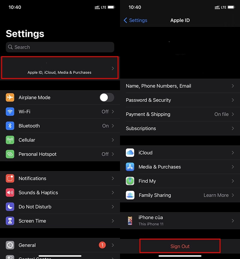 tài khoản iCloud bị khóa vì bảo mật