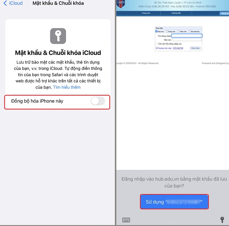 Nên lưu giữ mật khẩu phòng khi quên