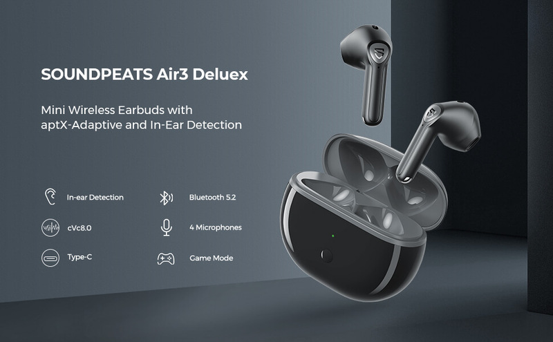 Tai nghe Bluetooth SoundPeats Air3 chất lượng, sang trọng