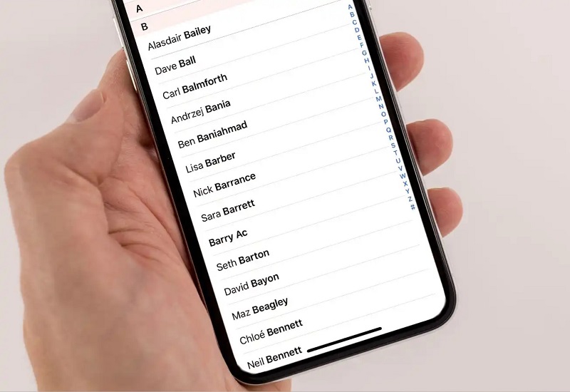 Tại sao bị mất danh bạ iPhone