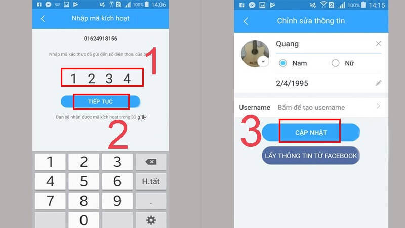 Tải zalo về điện thoại Samsung bằng file APK