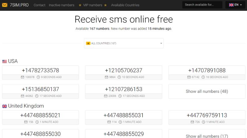 tạo số điện thoại ảo mỹ