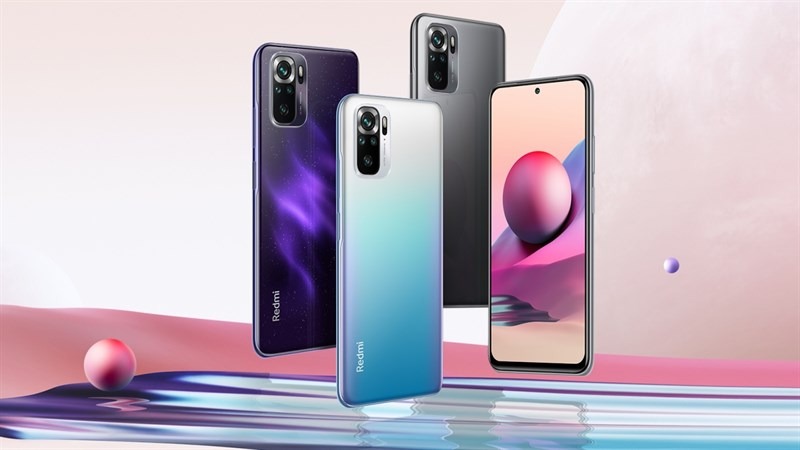 thiết kế Redmi Note 10S