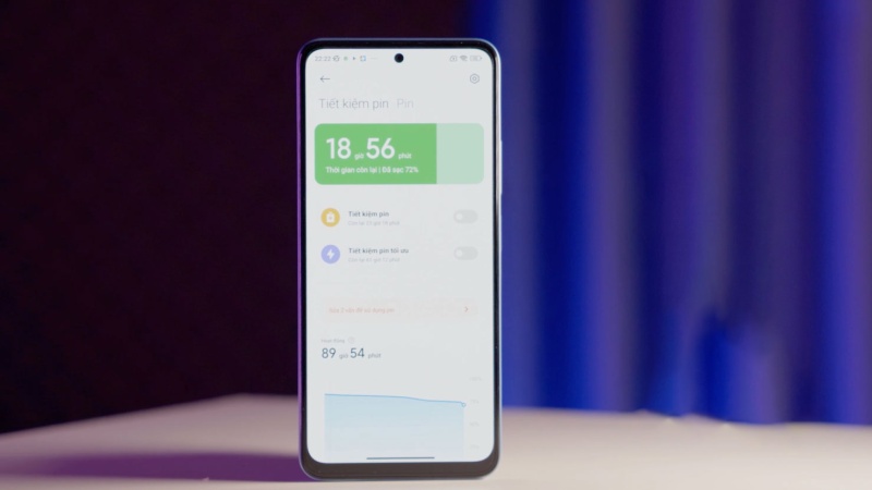 Thông số Redmi Note 12 có viên pin lớn sử dụng hơn 9 tiếng