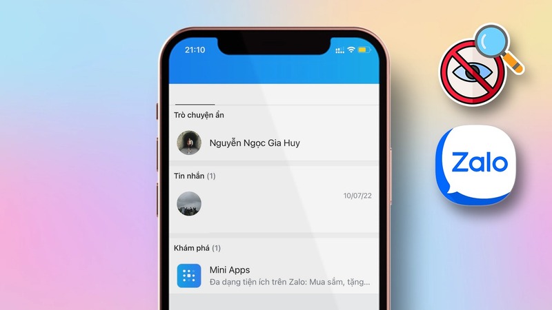 cách kiểm tra tin nhắn Zalo bị ẩn
