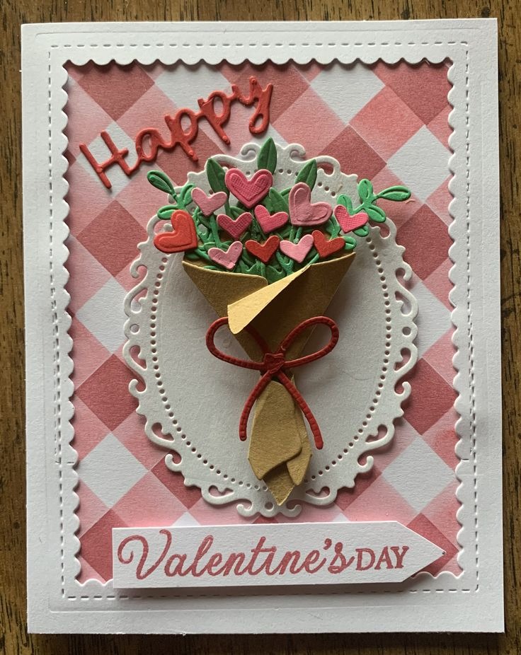 Các mẫu thiệp Valentine đỏ độc đáo
