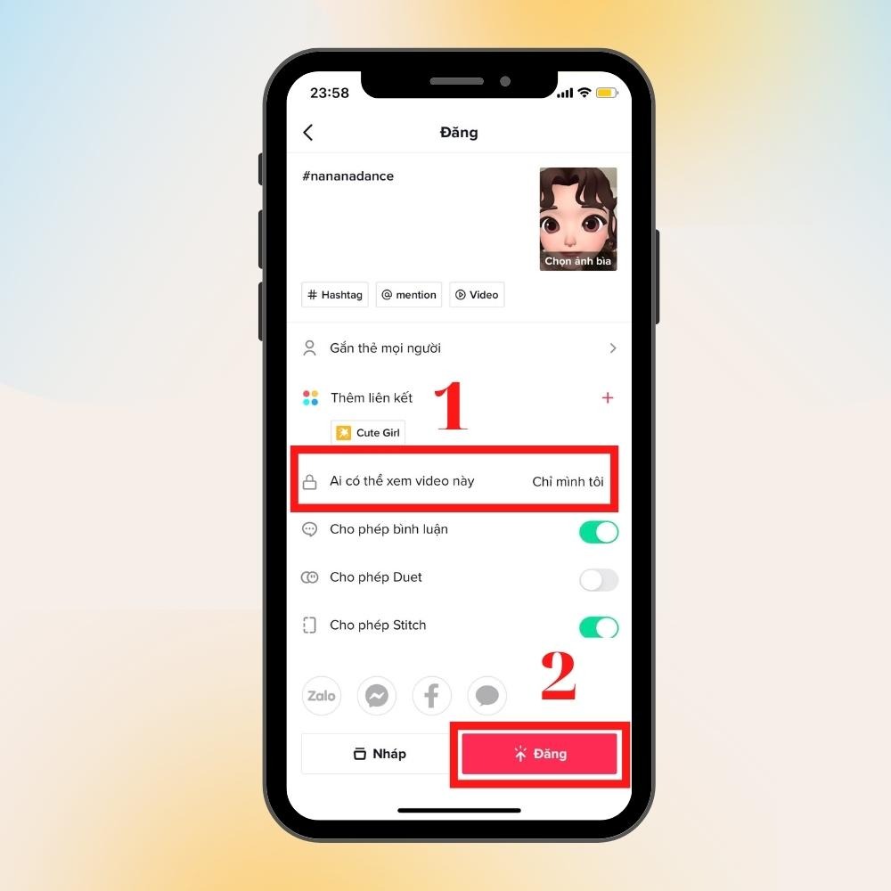 Cách chụp ảnh trên TikTok