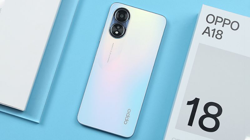 các loại điện thoại oppo dưới 3 triệu oppo a18