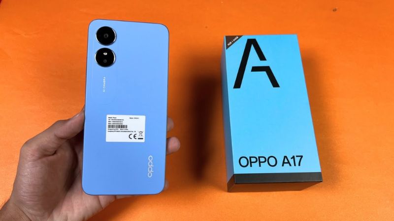 các loại điện thoại oppo dưới 3 triệu oppo a17