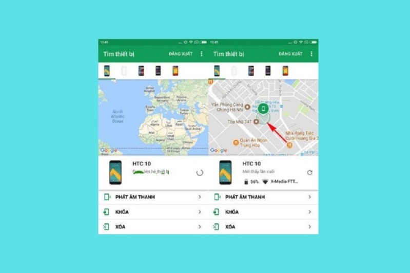 Cách định vị điện thoại Samsung bằng số điện thoại