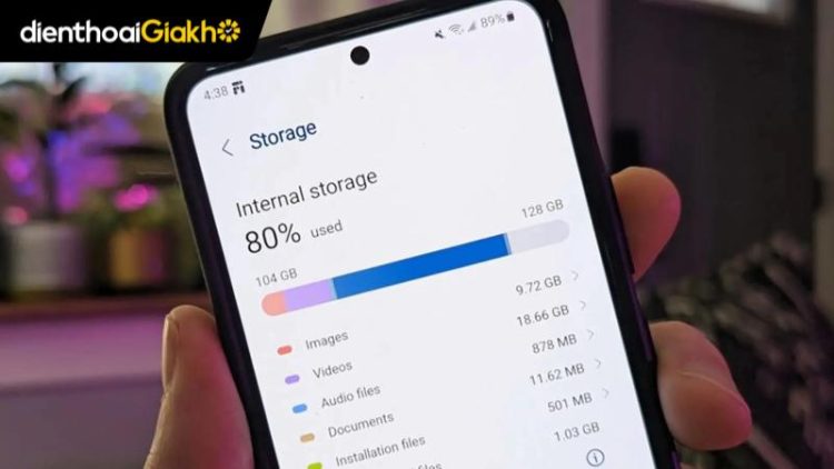 Cách giải phóng dung lượng Samsung