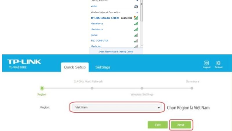 cách kết nối cục kích wifi tp-link