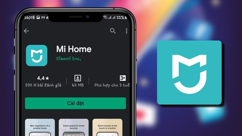 tải ứng dụng mi home