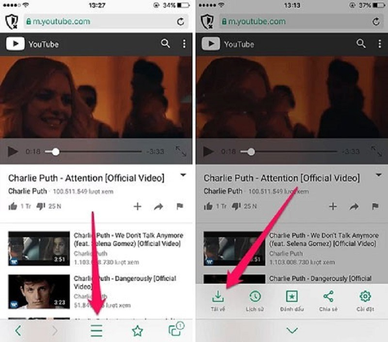 Cách tải phim về điện thoại