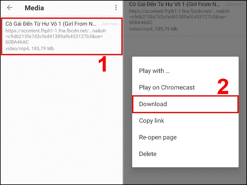 Cách tải phim về điện thoại