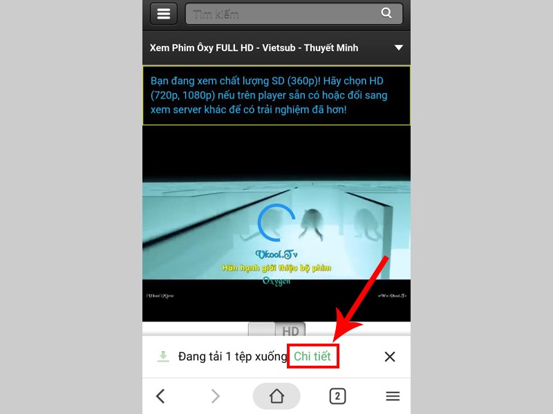 Cách tải phim về điện thoại