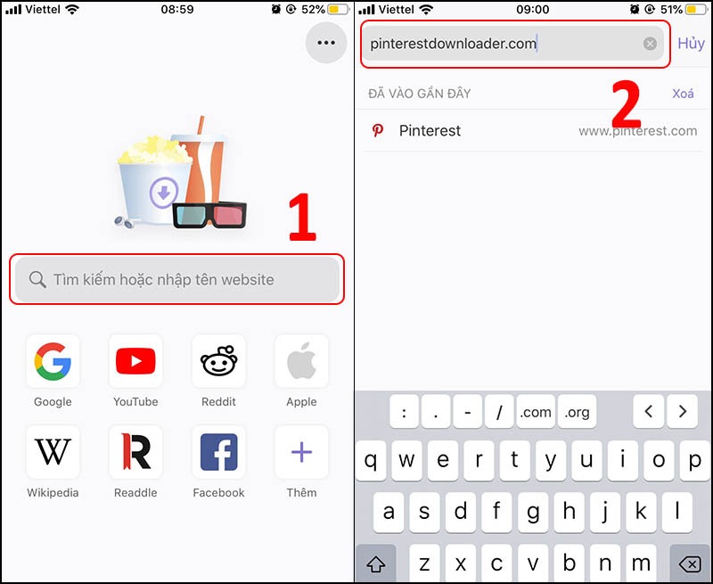 tải video pinterest về điện thoại