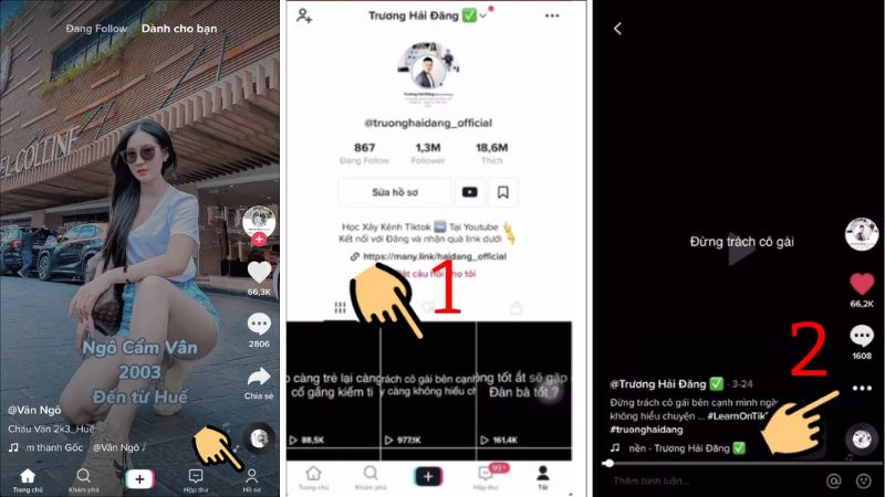cách tạo danh sách phát trên tiktok