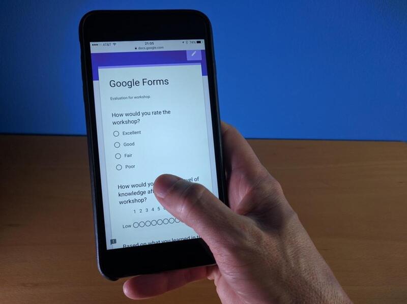 cách tạo Google Form trên điện thoại