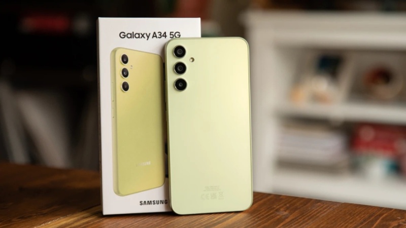 Điện thoại Samsung Galaxy A34 điện thoại cảm ứng giá rẻ