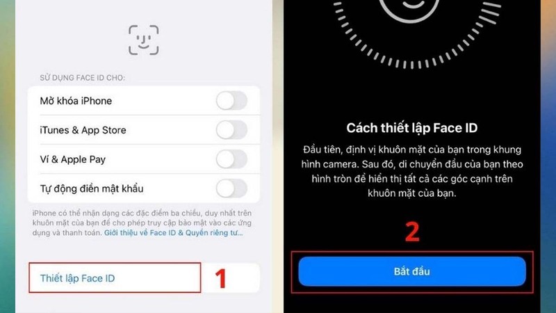 Tình trạng Face ID bị tắt xảy ra trong tình huống nào?