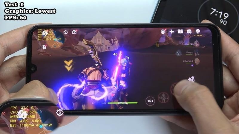 hiệu năng galaxy a24