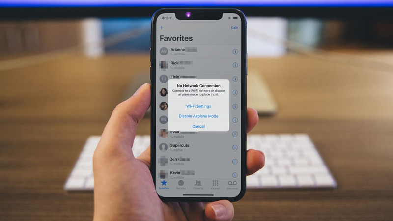iphone bị mất sóng không có dịch vụ