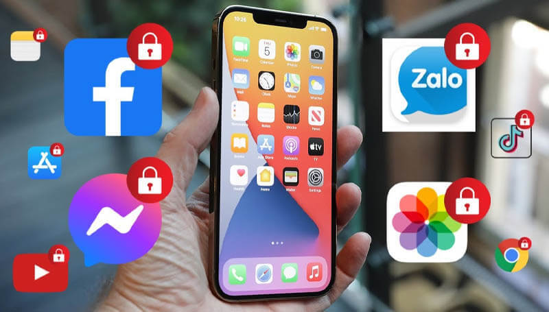 Cách khóa ứng dụng trên cài đặt điện thoại iPhone