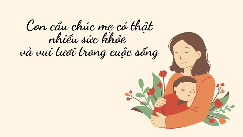 lời chúc 8/3 cho mẹ