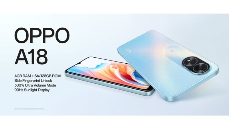oppo dòng a a18