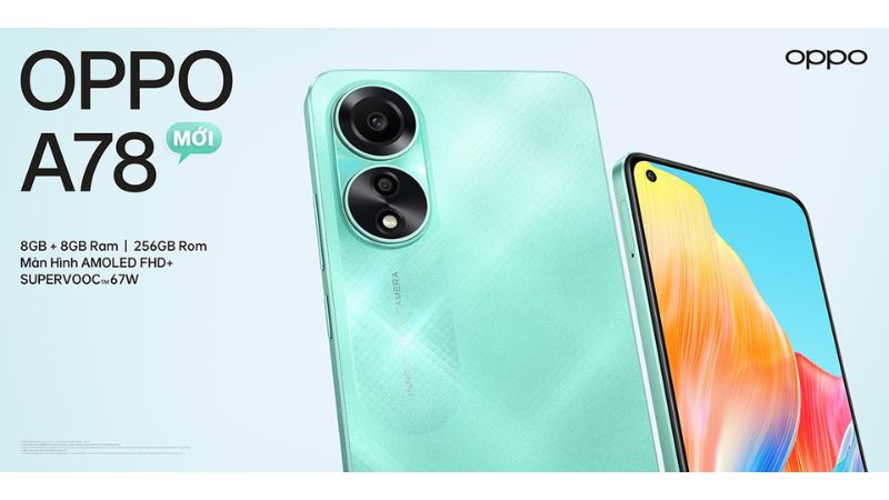 oppo dòng a a78