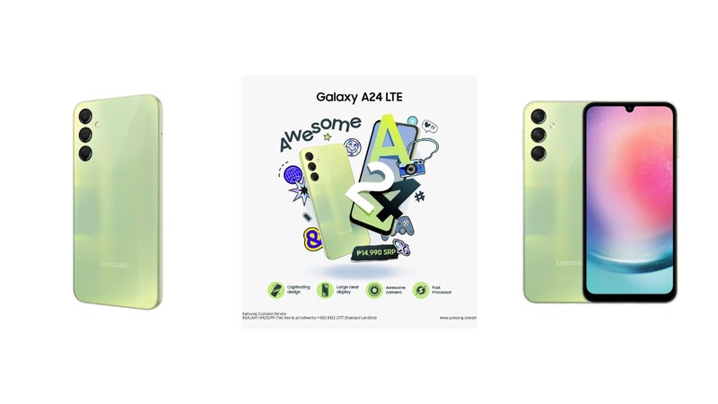 Samsung Galaxy A24 Điện thoại giá rẻ chơi game mượt pin trâu