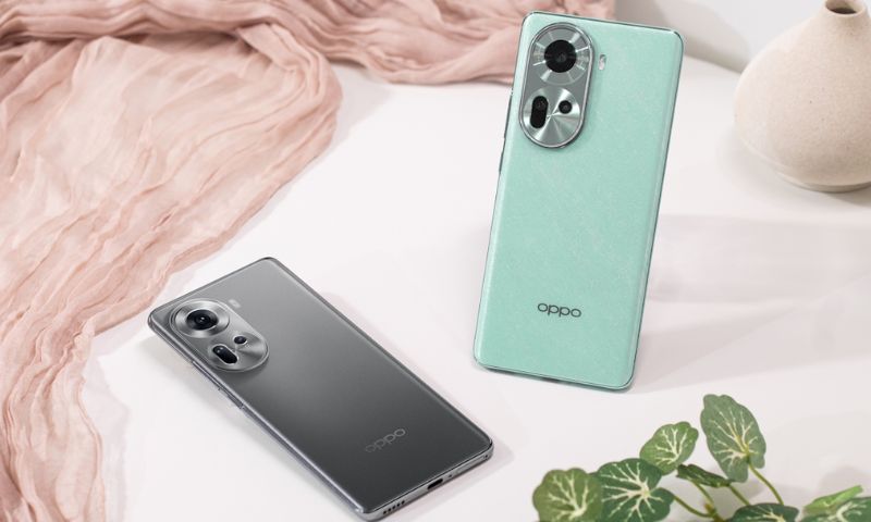 Oppo Reno 11 sở hữu thiết kế hiện đại, tạo cảm giác sang trọng cho người dùng