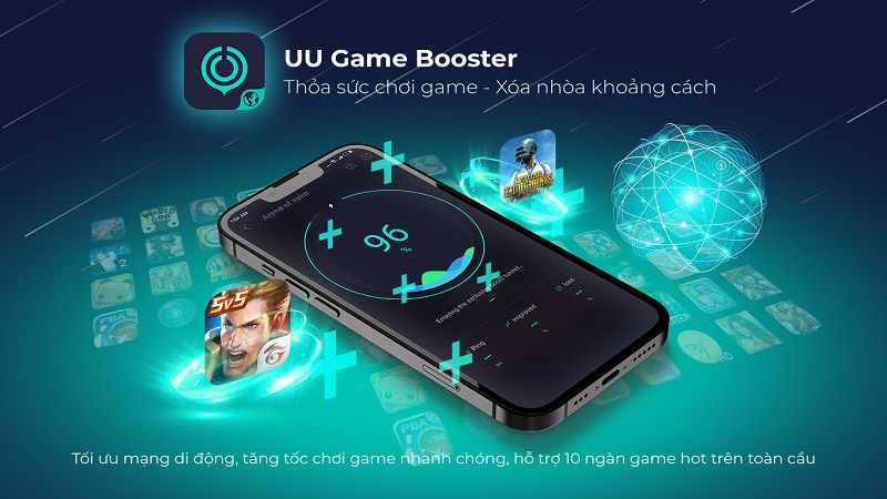 ứng dụng tăng tốc game uu game booster