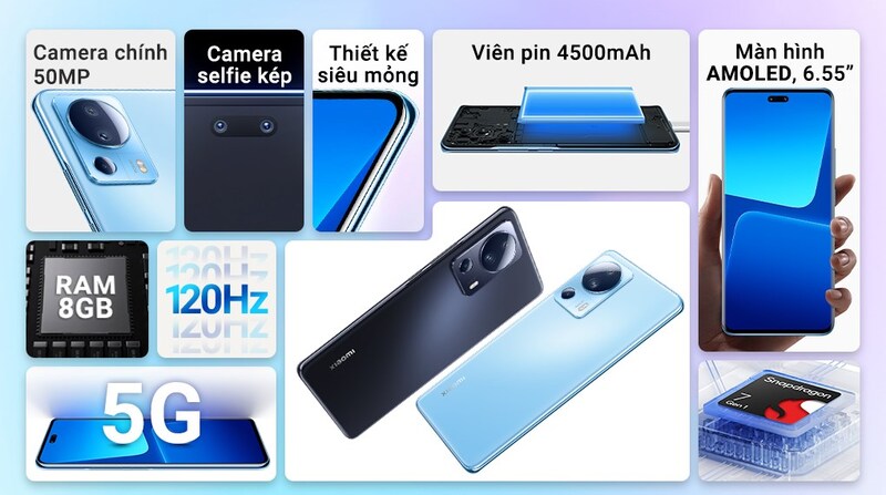 Xiaomi Mi 13 Lite ra mắt vào thời điểm nào?