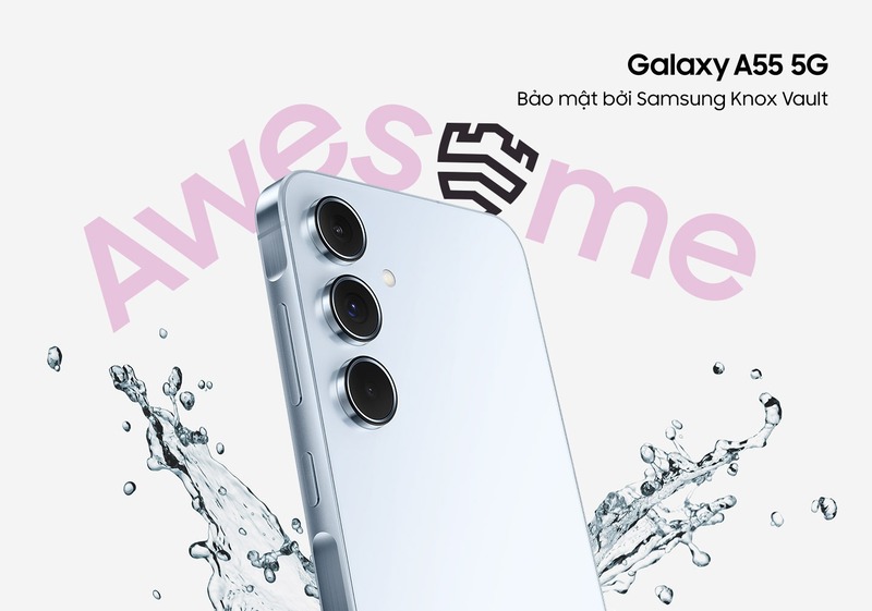 galaxy a55 chính thức ra mắt